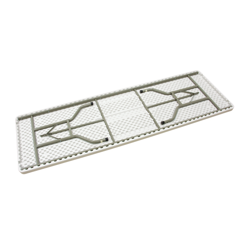 Folding Table, Rectangular, 96" L x 30" W, Polyethylene, White Auto Electric Service Ltd.