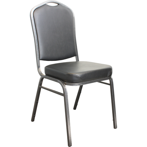 Stacking Chairs, Vinyl, 37" High, 275 lbs. Capacity, Black Auto Electric Service Ltd.