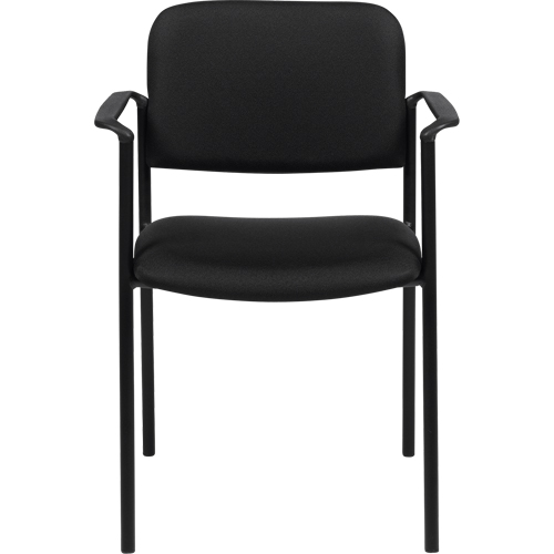 Stacking Chairs, Fabric, 32" High, 300 lbs. Capacity, Black Auto Electric Service Ltd.