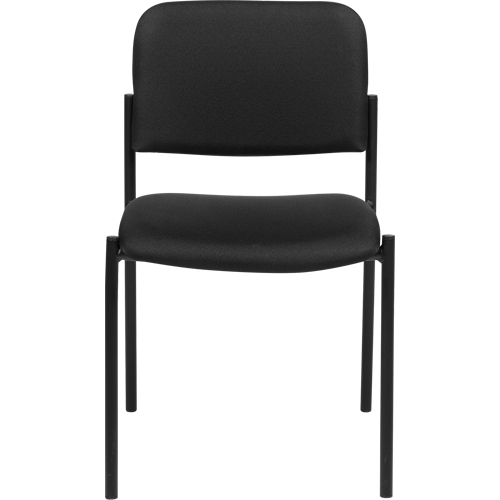 Chaises sans accoudoirs empilables, Tissu, Hauteur 32", Capacit&eacute; 300 lb, Noir Auto Electric Service Ltd.