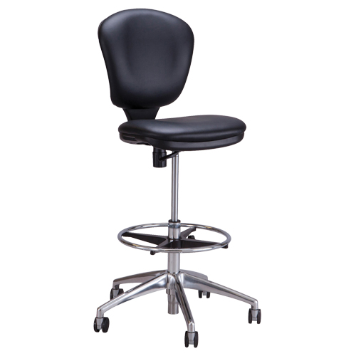 Metro Extended-High Chair, Vinyl, Black, 250 lbs. Capacity Auto Electric Service Ltd.