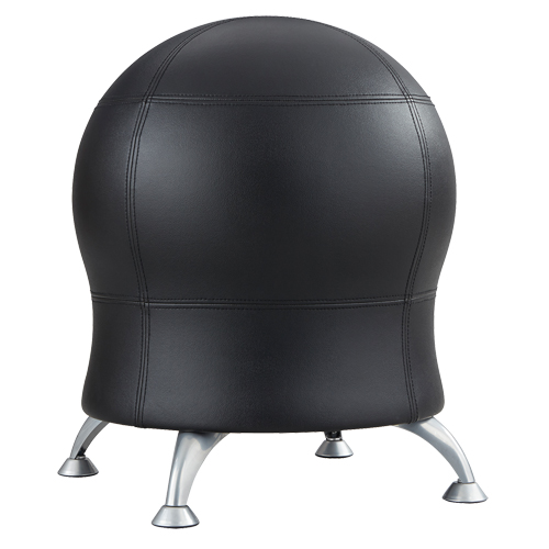 Zenergy Ball Chair, Vinyl, Black, 250 lbs. Capacity Auto Electric Service Ltd.
