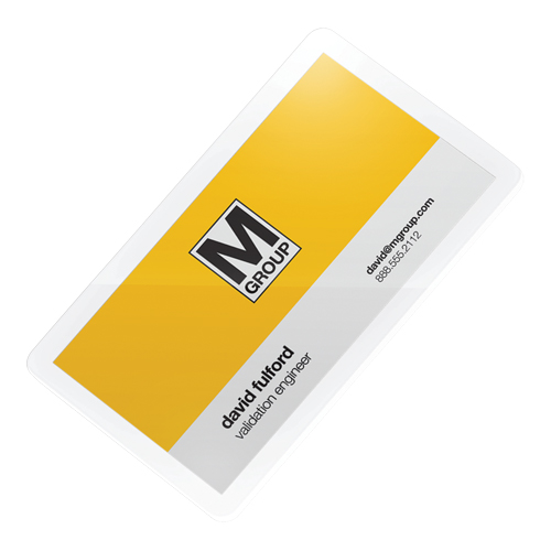 Swingline UltraClear Laminating Business Card Pouches Auto Electric Service Ltd.