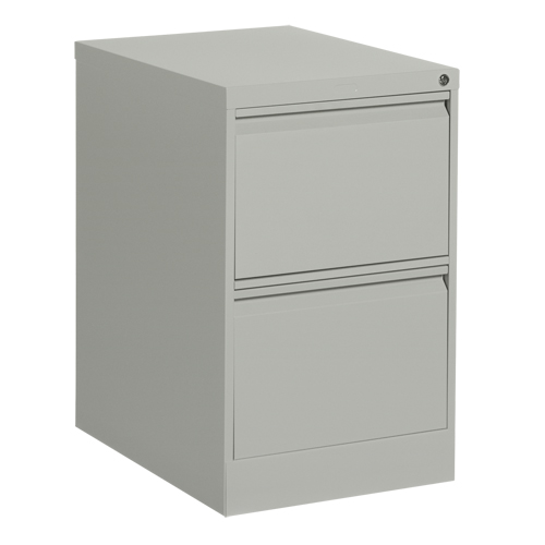 Classeur vertical, Acier, 2 tiroirs, 18-1/7" la x 25" p x 29" h, Gris Auto Electric Service Ltd.
