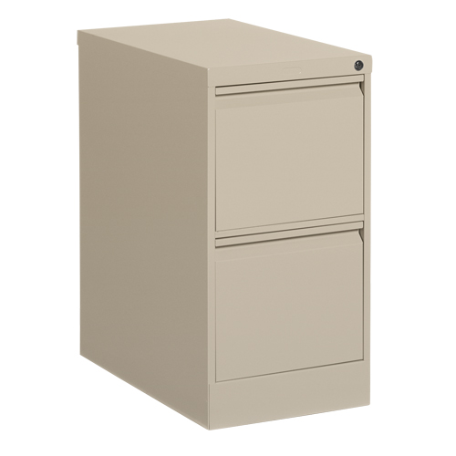 Vertical Filing Cabinet, Steel, 2 Drawers, 15-1/7" W x 25" D x 29" H, Beige Auto Electric Service Ltd.