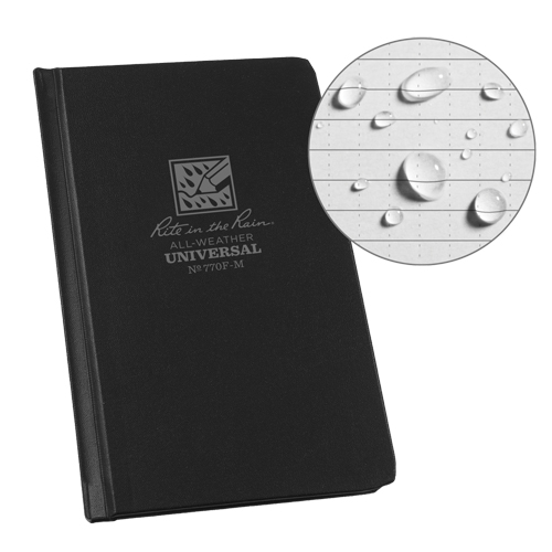 Livre de poche reli&eacute;, Couverture rigide, Noir, 160 Pages, 4-1/4" , 6-3/4"  Auto Electric Service Ltd.