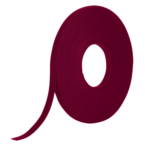 One-Wrap&reg; Fire-Retardant Fastener Tape, Hook & Loop, 25 yds x 1/2", Self-Grip, Cranberry Auto Electric Service Ltd.