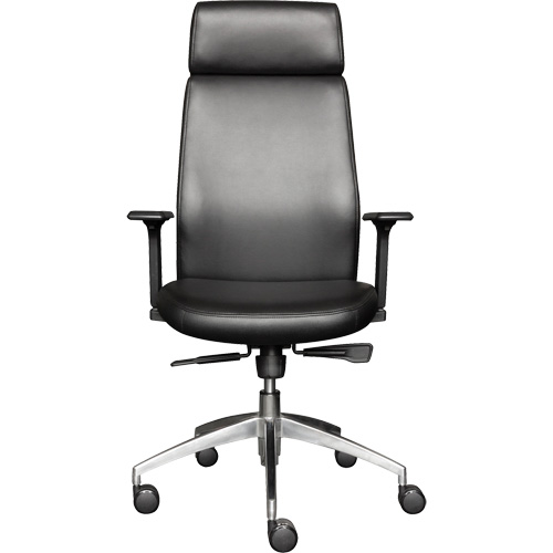 Activ Series High Back Executive Chair, Polyurethane/Vinyl, Black, 275 lbs. Capacity Auto Electric Service Ltd.