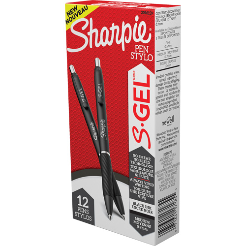 S-Gel Pen, Black, 0.7 mm, Retractable Auto Electric Service Ltd.