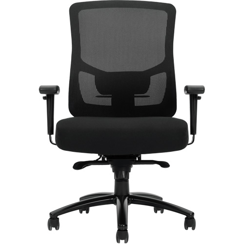 Raven 400 High-Back Heavy-Duty Synchro-Tilter, Mesh, Black, 400 lbs. Capacity Auto Electric Service Ltd.