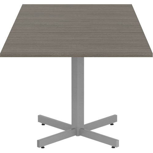 Table carr&eacute;e &agrave; hauteur r&eacute;glable Newland, 36" lo x 36" la x 29" h, Dessus de 1", Stratifi&eacute;, Brun Auto Electric Service Ltd.