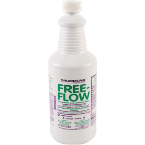 Produit d&eacute;bouchant et d&eacute;sodorisant pour les urinoirs Drummond Free Flow, 32 oz, Bouteille Auto Electric Service Ltd.