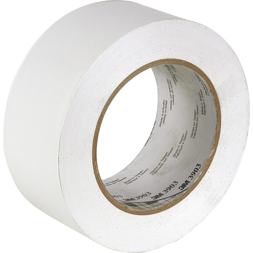 Rubans adh&eacute;sifs en vinyle 3903, 50 mm (2") la x 45,5 m (149,25') lo, 6,3 mils, Blanc Auto Electric Service Ltd.