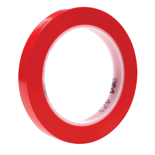 471 Vinyl Tape, 12 mm (1/2") W x 32.9 m (108') L, 5.3 mils, Red Auto Electric Service Ltd.