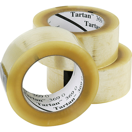 Ruban d'emballage Tartan 369, Adh&eacute;sif Acrylique, 1,6 mil, 48 mm (1-22/25") x 132 m (432') Auto Electric Service Ltd.