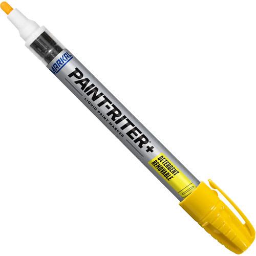 Marqueur &agrave; peinture nettoyable au d&eacute;tergent Paint-Riter+, Liquide, Jaune Auto Electric Service Ltd.