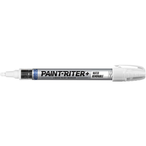 Paint-Riter&reg;+ Water Removable Paint Marker, Liquid, White Auto Electric Service Ltd.