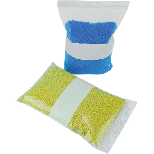 Sacs en poly avec espace inscriptible blanc, Refermable, 5" x 8", 2 mils Auto Electric Service Ltd.