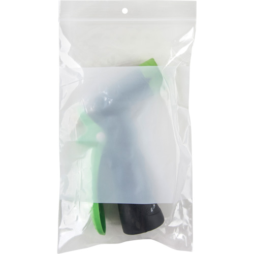 Sacs en poly avec espace inscriptible blanc, Refermable, 8" x 5", 2 mils Auto Electric Service Ltd.