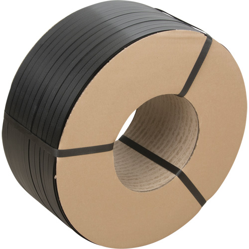 Feuillard, Polypropyl&egrave;ne, 5/8" la x 6000' lo, Noir, Calibre Manuel Auto Electric Service Ltd.