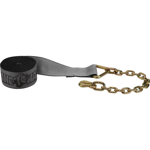 Winch Strap with Chain Anchor Auto Electric Service Ltd.