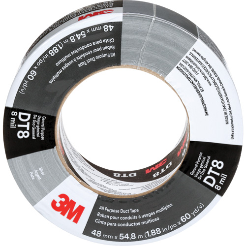 Ruban adh&eacute;sif tout usage DT8, 8 mils, Argent, 48 mm (2") x 55 m (180') Auto Electric Service Ltd.