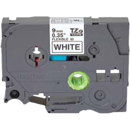 TZe Flexible Tape Cartridge, 9 mm x 26'/8 m, Black on White Auto Electric Service Ltd.