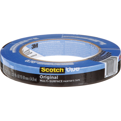 Ruban de peintre multi-surface ScotchBlue Original 2090, 18 mm (3/4") x 54,8 m (180'), Bleu Auto Electric Service Ltd.