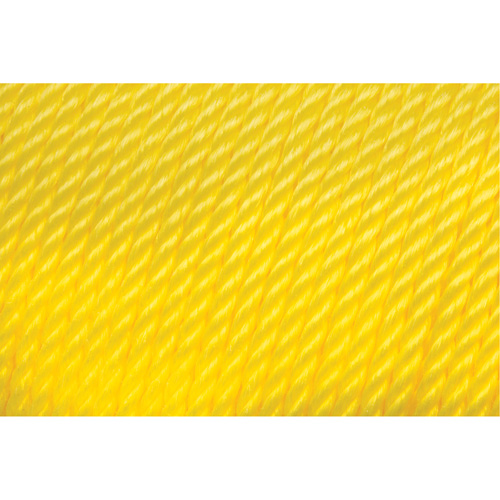 1/4" Braided Yellow Rope, Polypropylene, 1300' Auto Electric Service Ltd.