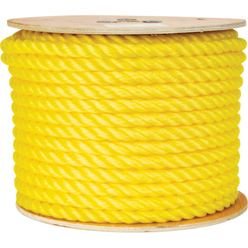 5/8" Braided Yellow Rope, Polypropylene, 200' Auto Electric Service Ltd.