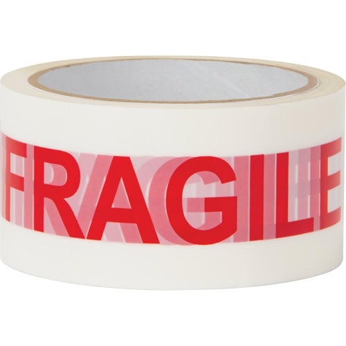 "Fragile" Box Sealing Tape, Hot Melt Adhesive, 2 mils, 48 mm (2") x 100 m (328') Auto Electric Service Ltd.