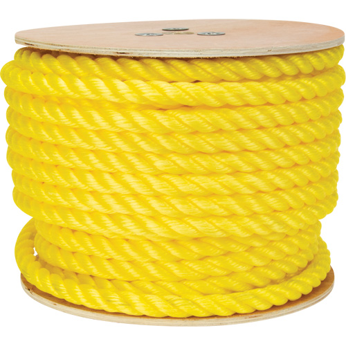 Braided Yellow Rope, Polypropylene, 144' Auto Electric Service Ltd.