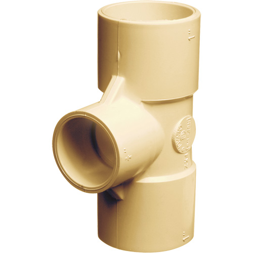 Raccord en T Flowguard Gold, R&eacute;ducteur, PVC-C, 3/4" x 1/2" x 1/2" Auto Electric Service Ltd.