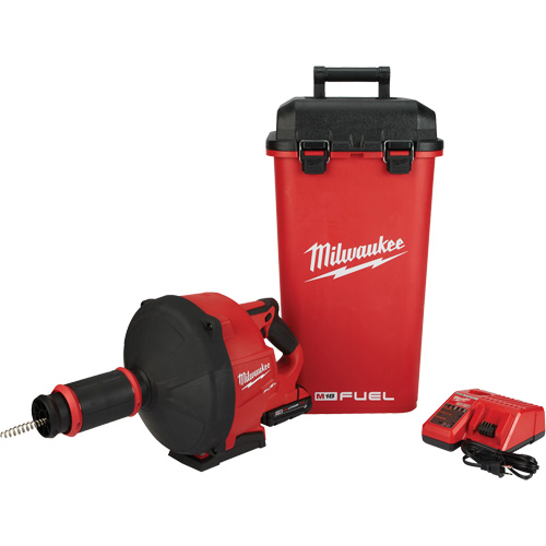 Serpentin de vidange M18 Fuel avec Cable Drive et c&acirc;ble 5/16", &eacute;lectrique, 1/4" x 50'/3/8" x 35' Auto Electric Service Ltd.