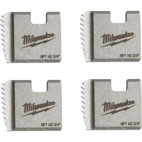 Matrices de tuyauterie portables NPT, Pour tuyau de 3/4", Acier rapide Auto Electric Service Ltd.