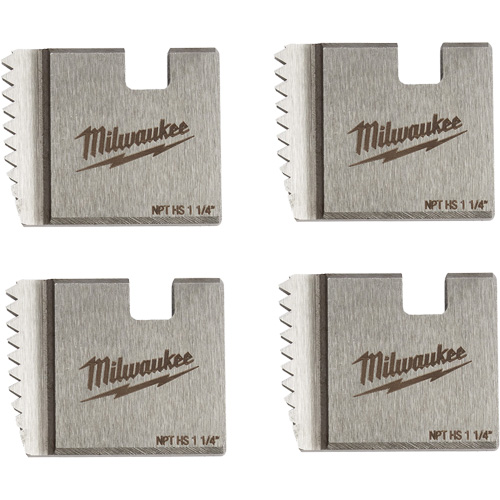 Matrices de tuyauterie portables NPT, Pour tuyau de 1-1/4", Acier rapide Auto Electric Service Ltd.