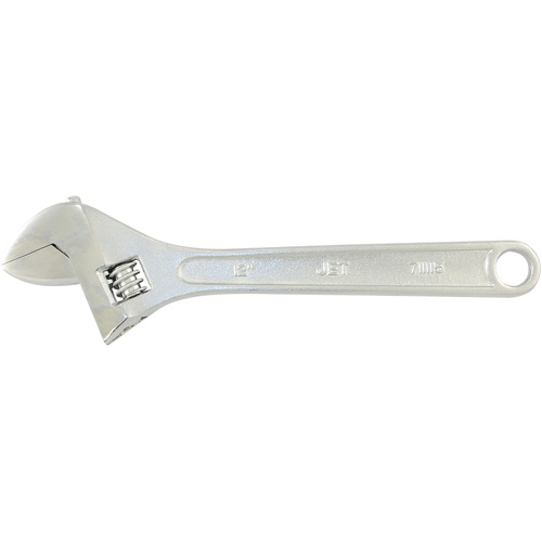 AW-12 Adjustable Wrench, 12" L, 1-1/2" Max Width, Chrome Auto Electric Service Ltd.
