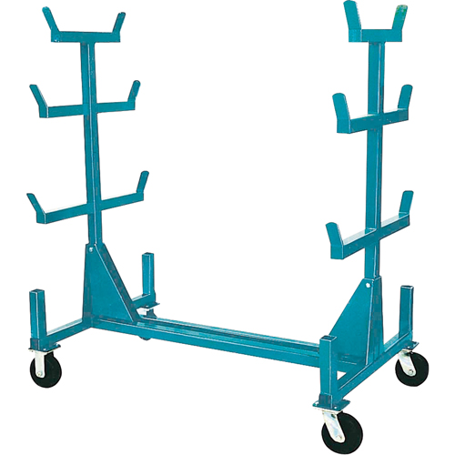 Mobile Pipe & Bar Racks, Steel, 34" W x 61" D x 58" H, 1000 lbs. Capacity Auto Electric Service Ltd.