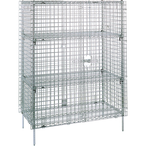 Security Carts, 4 Tiers, 38-1/2" W x 66-13/16" H x 21-1/2" D Auto Electric Service Ltd.