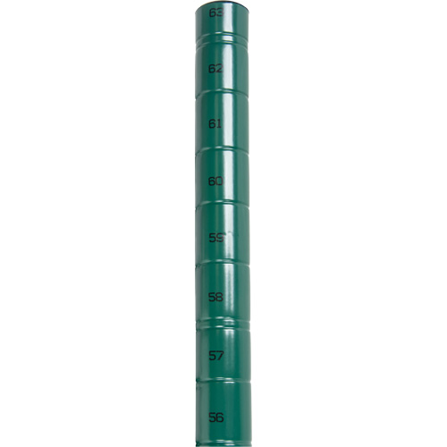 Heavy-Duty Green Epoxy Finish Wire Shelving Post Auto Electric Service Ltd.
