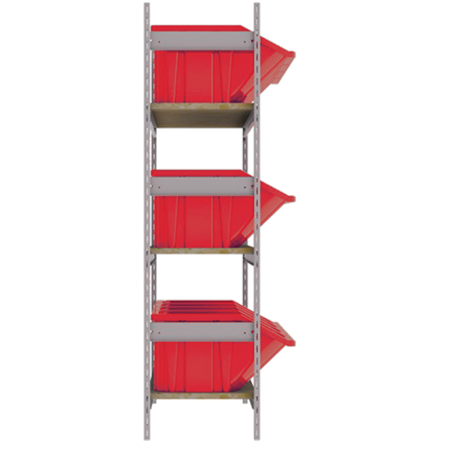 &eacute;tag&egrave;res larges avec bacs g&eacute;ants en plastique, Acier, Sans boulons, Capacit&eacute; 800 lb, 66" la x 60" h x 18" p Auto Electric Service Ltd.