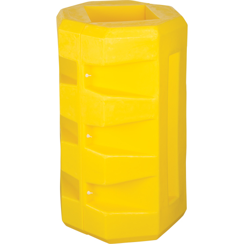Protecteurs de colonne, Ouverture int&eacute;rieure 12-1/4" x 12-1/4", 23-1/2" lo x 23-1/2" la x 39-1/2" h, Jaune Auto Electric Service Ltd.