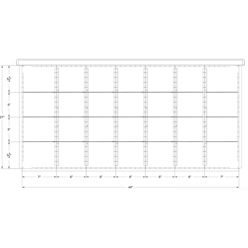 Cabinet d'entreposage &agrave; tiroirs int&eacute;gr&eacute; Interlok Auto Electric Service Ltd.