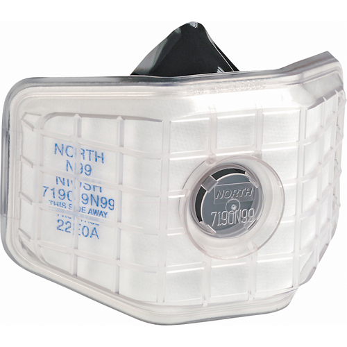 North&reg; 7190 Series Low Maintenance Half Mask-Respirator, PVC, One Size Auto Electric Service Ltd.