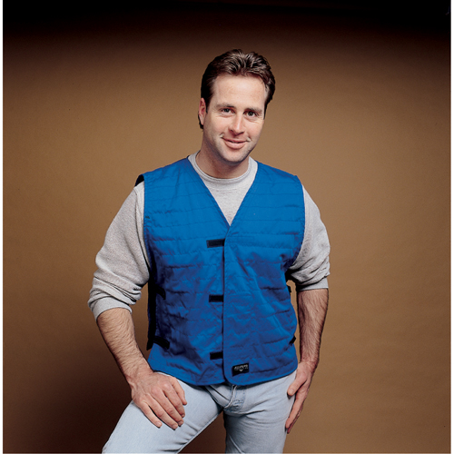 ALLEGRO INDUSTRIES Cooling Vests With Insert Pockets, Large, Royal Blue Auto Electric Service Ltd.
