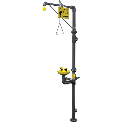 Corrosion-Resistant Emergency Shower & Eye/Face Wash Station Auto Electric Service Ltd.