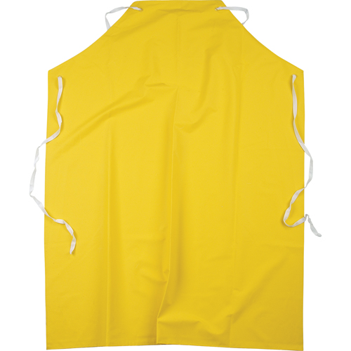 Flame Resistant Aprons, Polyester/PVC, 48" L x 36" W, Yellow Auto Electric Service Ltd.
