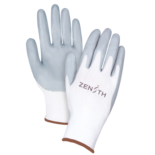 Gants l&eacute;gers enduits et respirants, 9/Grand, R&ecirc;vetement Mousse de nitrile, Calibre 13, Enveloppe en Polyester Auto Electric Service Ltd.
