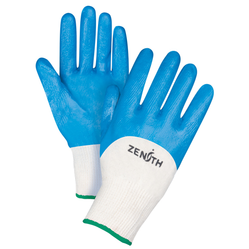 Gants enduits et tricot&eacute;s sans coutures de poids moyen, 8/Moyen, R&ecirc;vetement Nitrile, Calibre 13, Enveloppe en Coton Auto Electric Service Ltd.