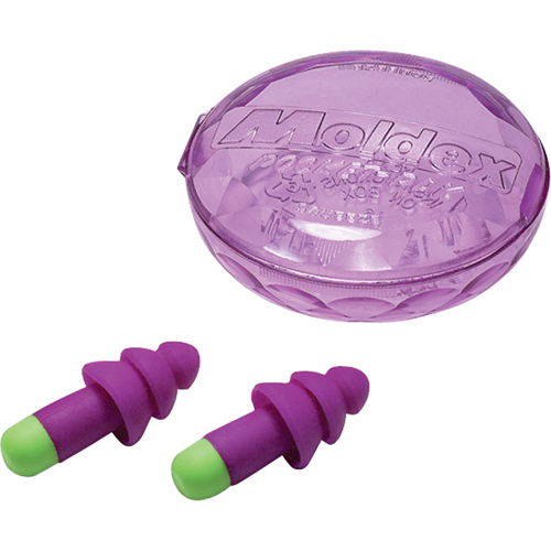 Bouchons d'oreilles r&eacute;utilisables Rockets, Sans cordon, Vrac - &eacute;tui en plastique, 27 dB NRR, Taille unique Auto Electric Service Ltd.